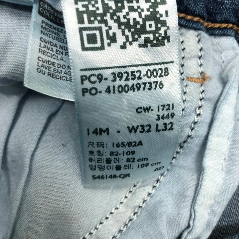 Levis Classic Bootcut Jeans Womens 14M 32x32 Blue Stretch Denim Mid Rise Casual - Picture 6 of 15